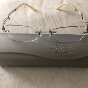 Vintage Line art Eyeglasses